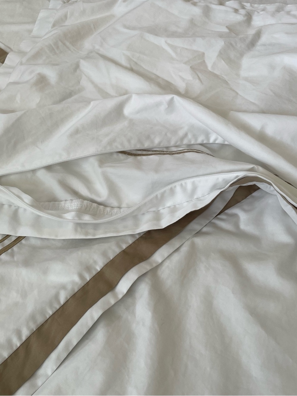 Hotel Collection 3 Pc Egyptian Cotton King Duvet & Standard Shams - Picture 14 of 16
